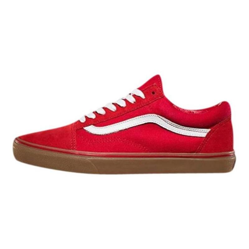 Vans Old Skool unisex low-top skate shoes red VN0001R1GIA 40