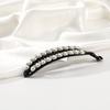 Women Hair Claw Clip Pearl Rhinestone Hair Clip For Girls Clincher Combs Barrettes Hairpin Fishtail Clip Hair Accessories