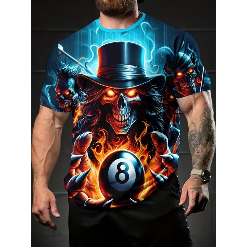 Streetwear Mens Clothing 3D Printed Graphic T Shirts Round Neck Short Sleeved Tees New in Tops Casual Funny T Shirt for Men