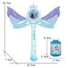 Electric Bubble Machine Automatic Handheld Fairy Toy Magic Wand Bubble Gatling Firework Kids Gift Birthday Party