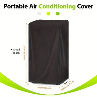 Square Portable Air Conditioner Cover, Mobile Air Conditioner Protective Cover, (air Conditioner Cover Only) 40x46x75cm