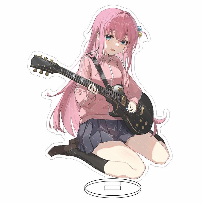 Anime Bocchi the Rock Figure Acrylic Stand Hitori Gotou Ijichi Nijika Yamada Ryo Kita Ikuyo Gift Desk Decoration