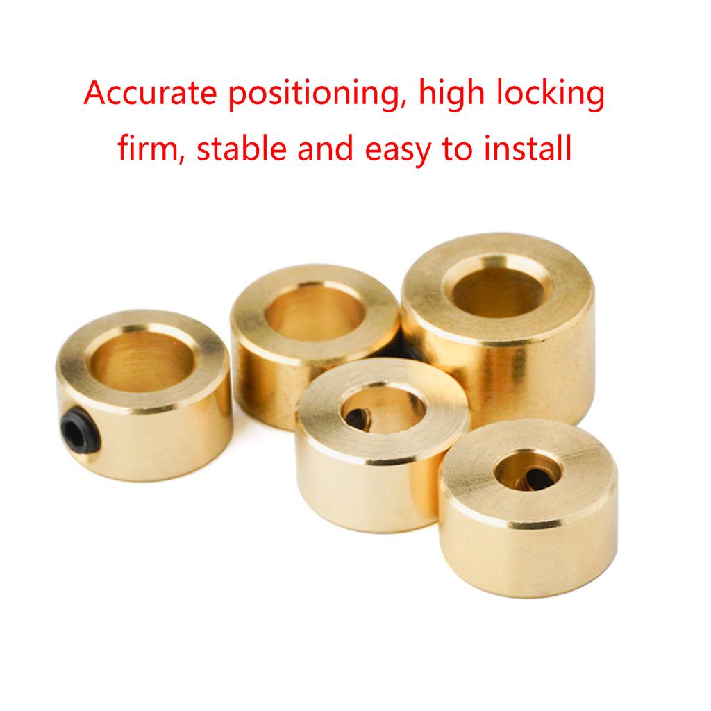 6/8/9/9.5/10mm Drill Bit Depth Stop Collar Ring Positioner Spacing Ring Locator Woodworking Drill Bit