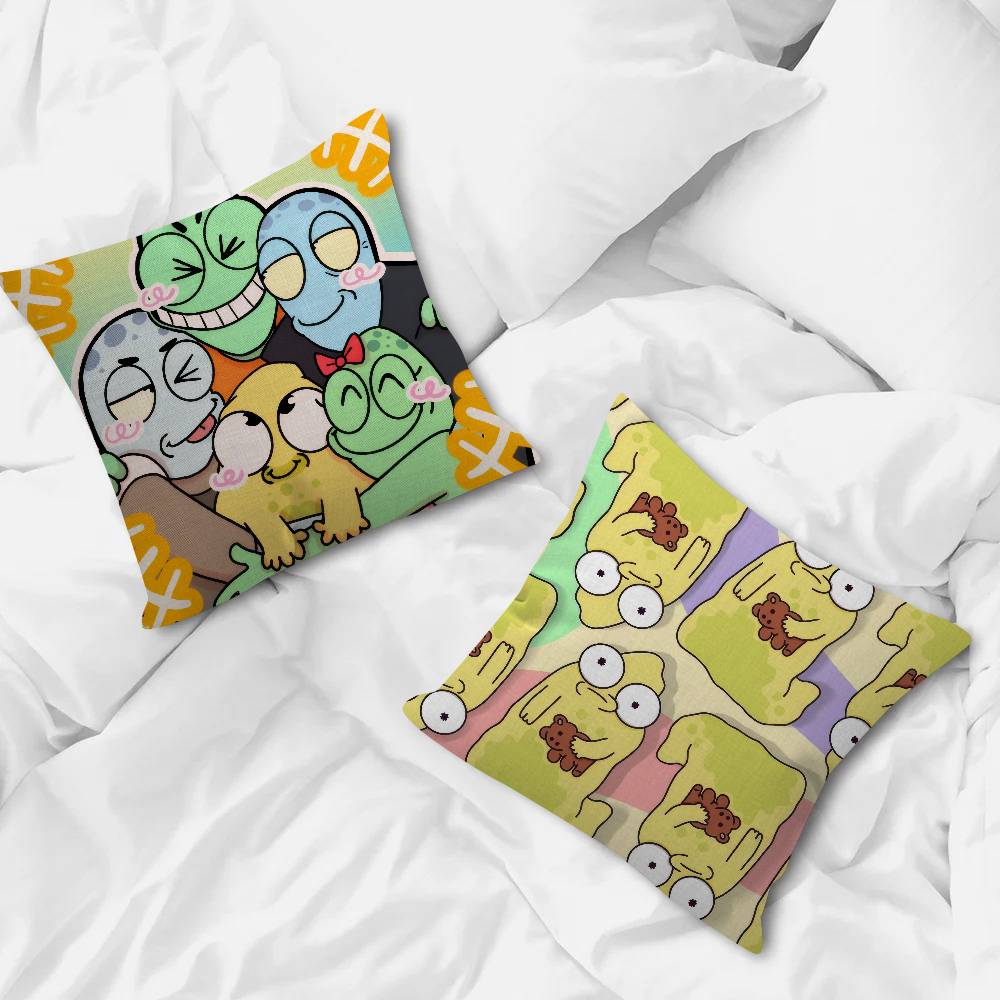 Anime Solar OOpposites Personalized Pillow Cover Kids Bedroom Wild Party Decor Pillowcase Kid Birthday Shower Gift