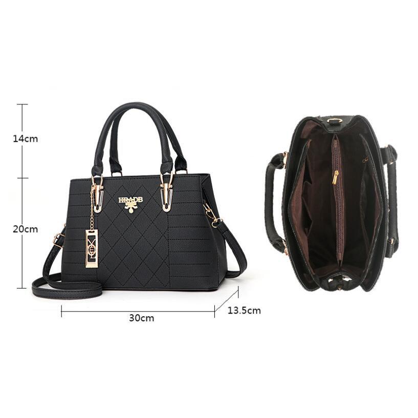Women Handbags Tassel Fashion Messenger Bags Crossbody Shoulder Bags Ladies Leather Large Capacity Female Bag