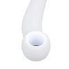 Long Curved Handle Bath Brush Non Slip Nylon Bristles Deep Cleaning Body U Shaped Scrubber for Disabled Limited Mobility Elderly
