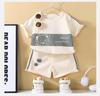 Children's Short Sleeved Set, Thin Boys's and Girls's T-shirts, Shorts, Summer Children's Clothing