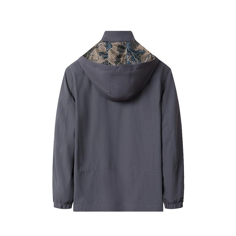 Autumn New Men's Casual Breathable Mesh Light Jacket