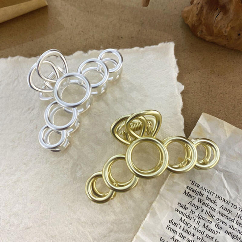 Silver Gold Metal Hair Clip Hairpin