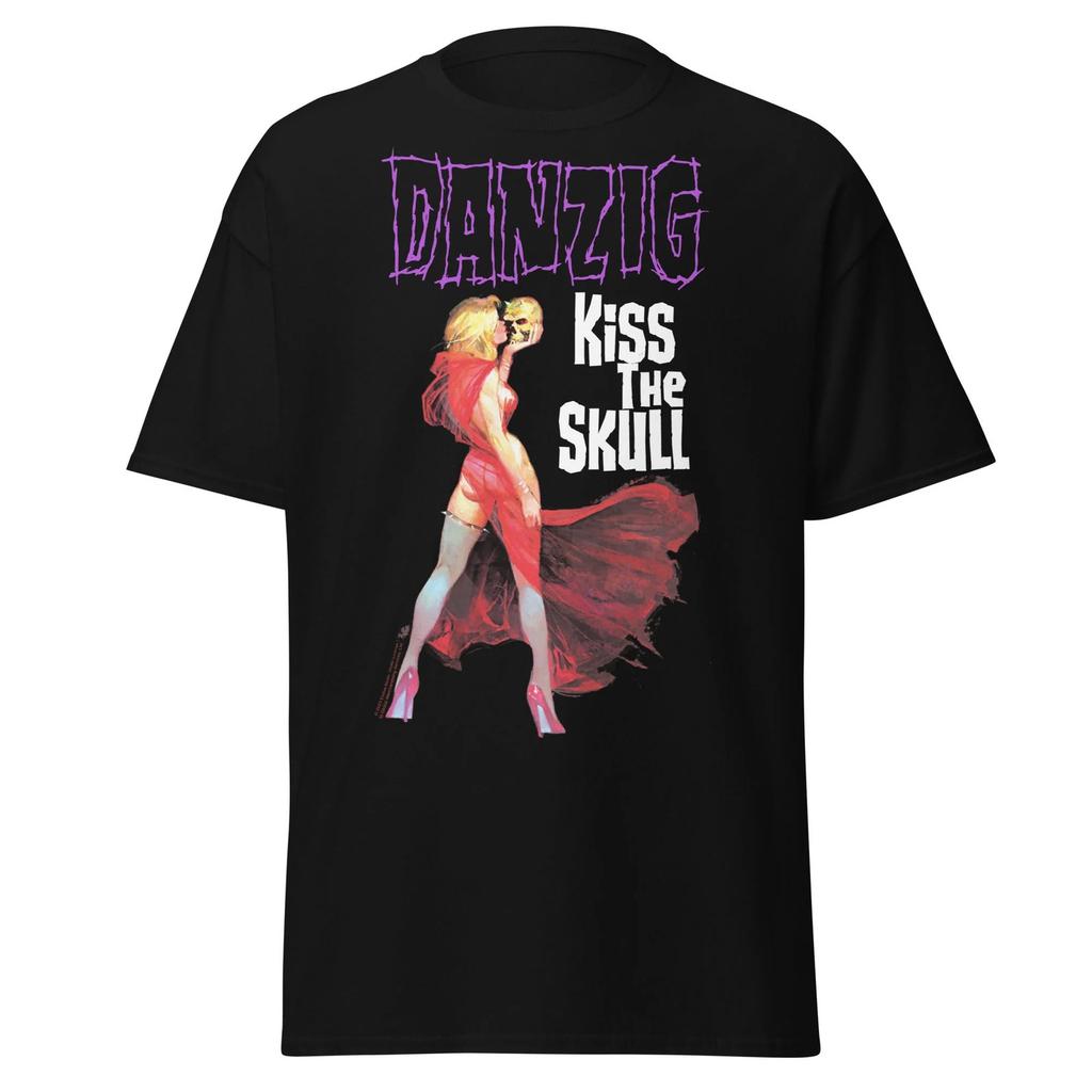 Danzig - Kiss the Skull Jumbo Print T Shirt