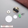 No-Drill Magnetic Door Stopper: Windproof Floor Mount Silicone Anti-Collision Buffer for Glass & Bedroom Doors