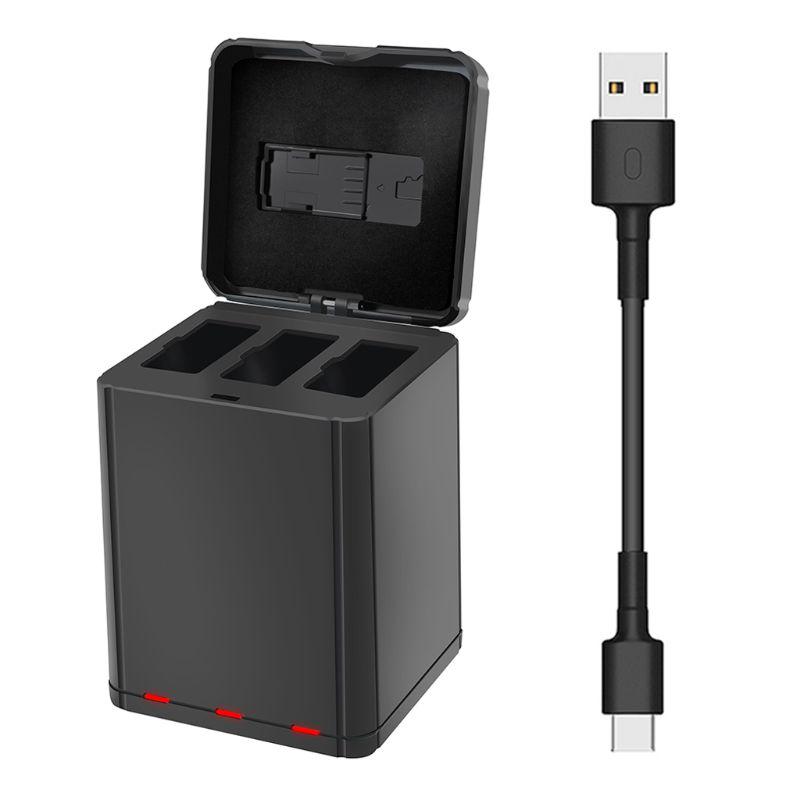 3 IN 1 Battery Charger for Smart Charger USB Charging Box for Tello Drone Battery Charging Hub Outdoor Charger Accessor