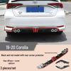 19 Corolla Rear Lip Spoiler & Bumper Anti-collision Kit for Hybrid Modification