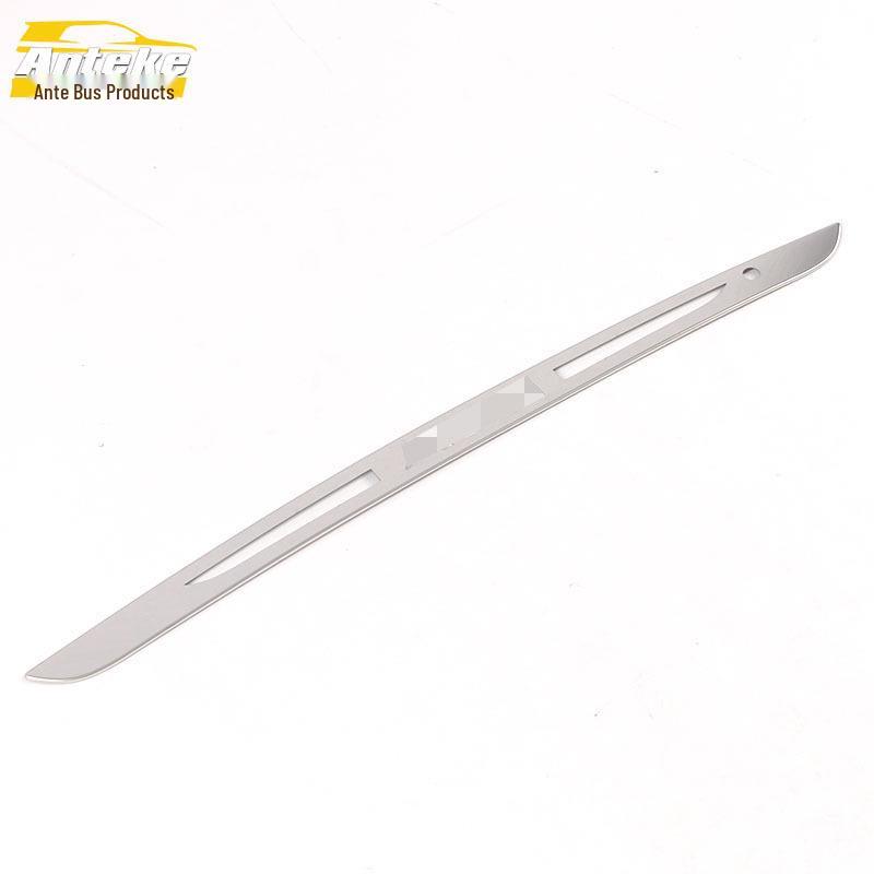 Suitable Brake Light Strip for 21 A3L: Stainless Steel Rear Windshield Anti-Tail Warning Decorative.