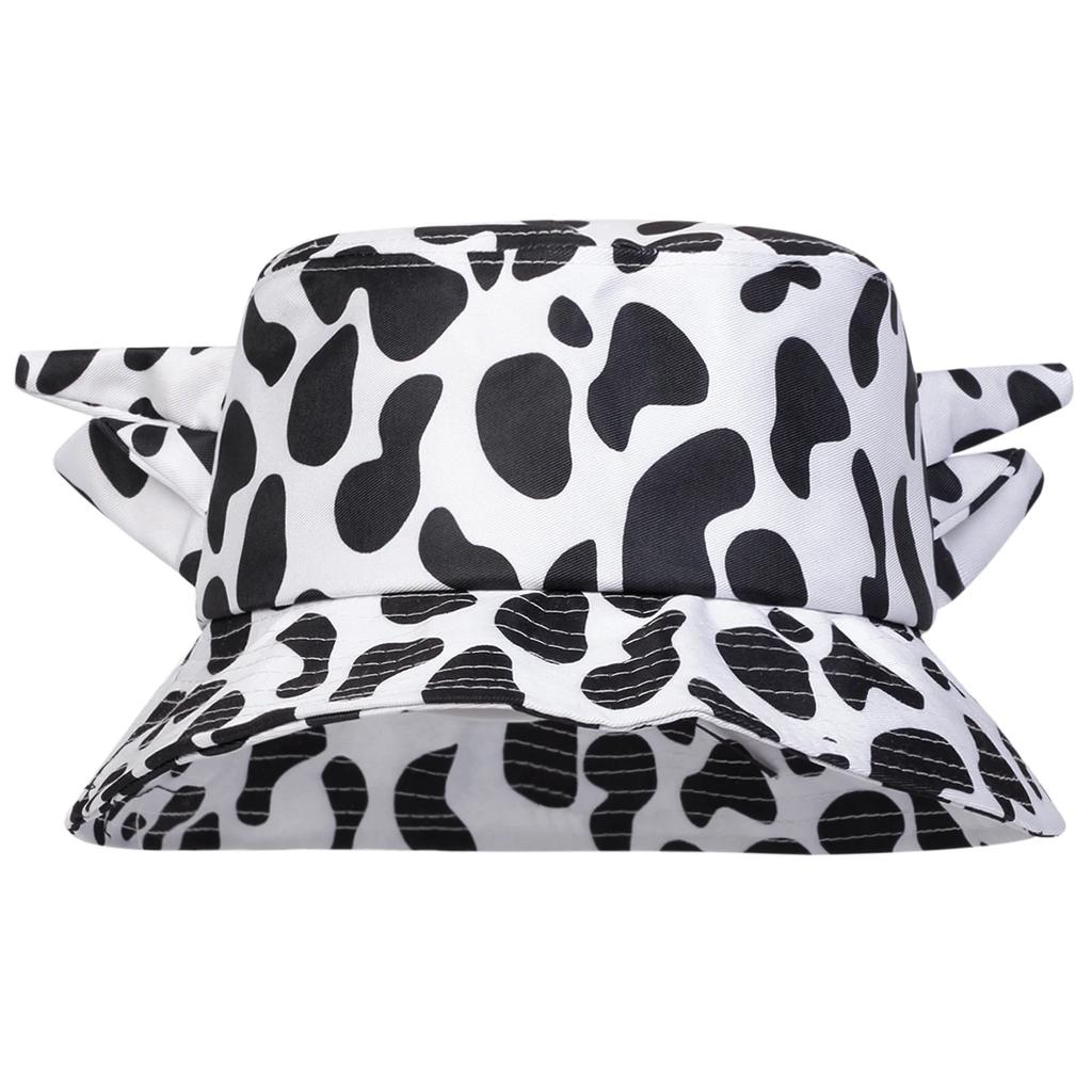 Fisherman Bucket Print Cow Cute Personality Neutral Gender Women Men For Caps Fisherman Hats Fishermen Caps Outdoor Casual Cap Sunscreen Hat