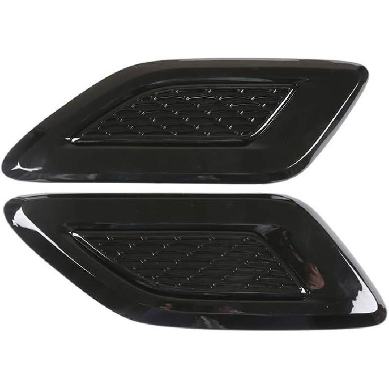 

for Discovery Sport,Land Rover Discovery 4/5,Freelander 2,Range Rover evoque Car Accessories Exterior Decoration ABS Glossy Black Engine Hood Air