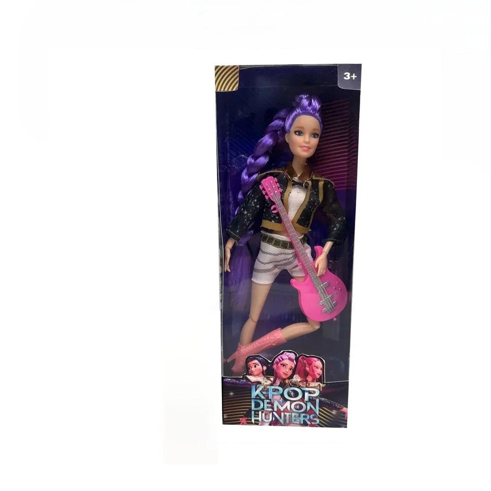 2026  Anime KPop Demon Hunters Doll Vinyl Toy Rumi Mira Zoi Character Vinyl Mask Figurine Birthday Christmas Gift Fan Club Gifts