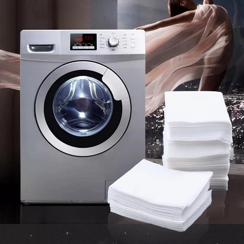 100/200Pcs Laundry Discs Grabber Cloth Dyeing Washing Machine Use Mixed Dyeing Proof Color Absorption Sheet Anti Dyed Cloth