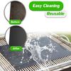 5Pcs 33X40cmX0.2mm BBQ Barbecue Mat Oven Mat High Temperature Resistant Non-stick Barbecue Mat Baking Paper BBQ Accessories