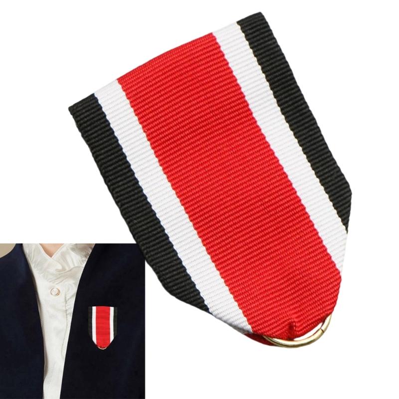 Iron Crosses Medals Replacement Ribbon Badge Hanging Webbing Militarys Award DIY Accessory for Medals,Collectibles
