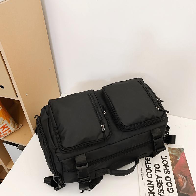 Large Capacity Travel Bag Men Women Backpack Portable Shoe Bin Backpack Water-repellent Backpack