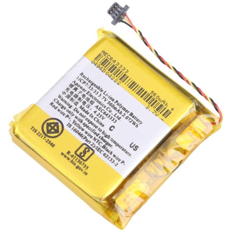560mAh AEC643333 Replacement Battery Power Sources For Studio 2.0 Headphones Large Capacity Extended Usage Time
