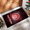 FC St. Pauli Printed Crystal Velvet Rug Non‑Slip Crystal Velvet Carpet For Sofa Bedroom Indoor Home Decoration