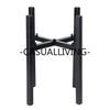 Large Black Metal House Planter Adjustable Plant Stand Plant Flower Pot Holder