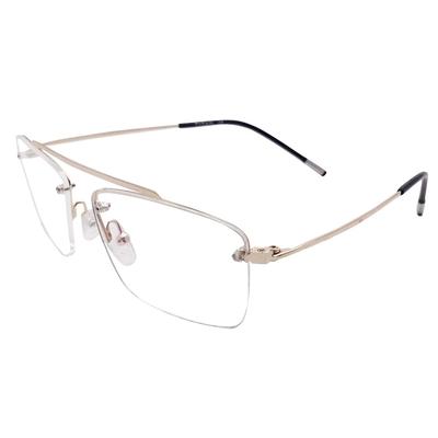 RSINC Half Rim frame/eyeglass/Spectacle, Optical, For Men And Women, Golden Black 53-16-140 NS7053 (TTN -01) L2-Z6UN-9ULH