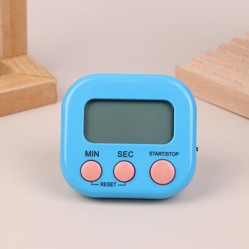 LED Zähleranzeige Wecker Magnetischer Digitaler Timer Manuell Elektronischer Countdown Hochzähl-Timer Küchen-Koch-Gadgets