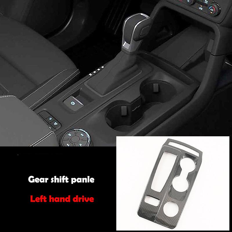 LHD RHD For Ford Ranger Wildtrak T9 2024 cenet conlose gear shift panle steering wheel ACvent readlamp armrest cover