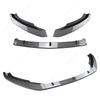 Front Bumper Lip Spoiler Splitter Diffuser For Skoda Superb B8 3V3 3V5 TSI TDI 2015-2019 Pre-Lci ABS Gloss Black Bodykits Tuning