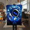 1 Stück ASTRO BOT Aufdruck Flanelldecke, Hohe Qualität für alle Jahreszeiten, Heimdekoration, Wärme und Komfort, Perfekt für Weihnachtsgeschenke