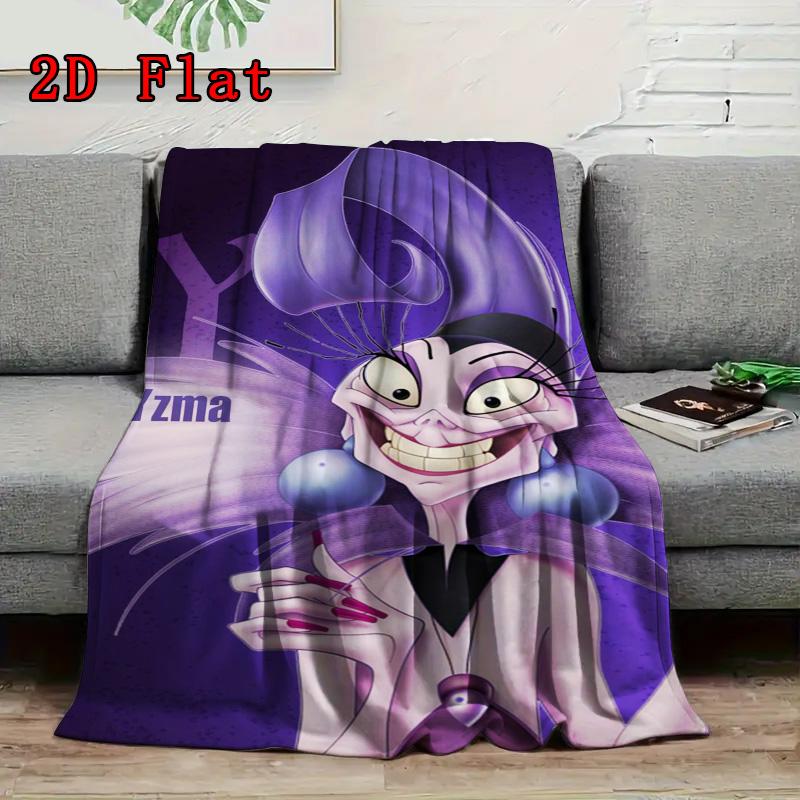 Yzma 2D Flat Pattern Flannel Blanket High Quality All Seasons Warmth and Comfort Perfect for Christmas Gifts.PMT0914096