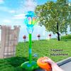 Automatic Bubble Machine for Kids Bubble Blower with Lights And Music Adjustable Height 17-38 Inches Vertical Bubble Tower Stand Hands-Free