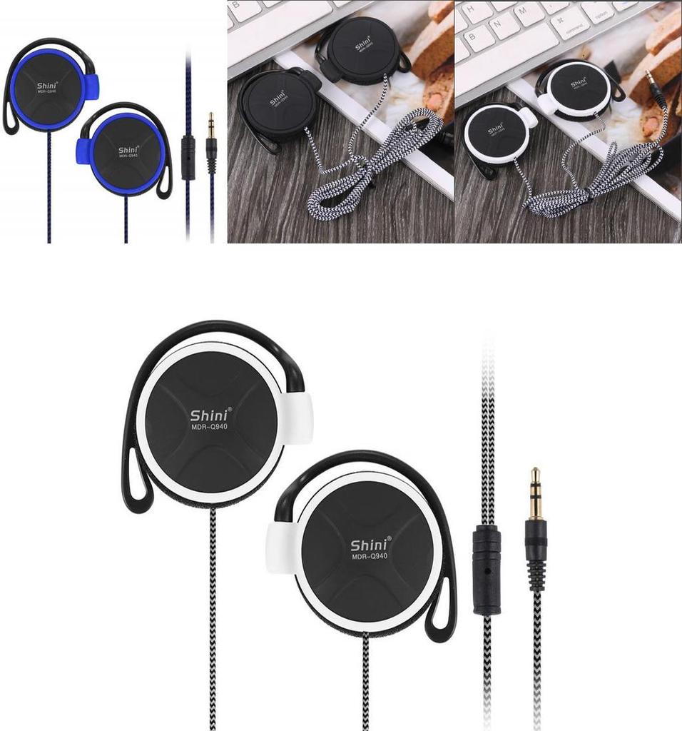 Premium Quality 3.5mm Headphones Earhook Earphone For Smartphones And Mp3 Players