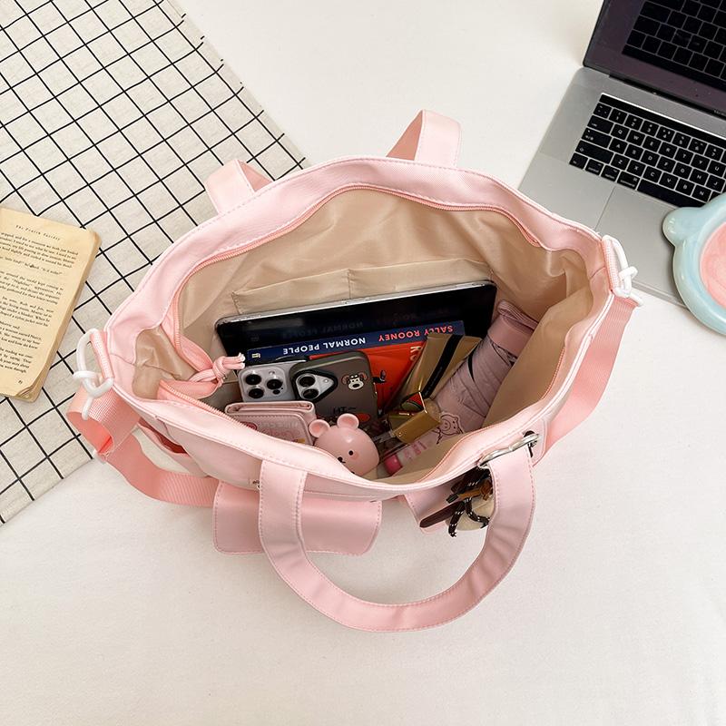 Women's Large Capacity Shoulder Bag Crossbody Bag Student's Handbag