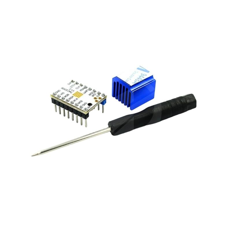 Драйвер шагового двигателя TMC2208 Тихий драйвер Деталь 3D-принтера Плата управления Низкий уровень шума Замена материнской платы 3D-принтера