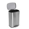 Poubelle de Cuisine a Pédale - ADMIRAL - 50 L - Argent - Kitchen Move