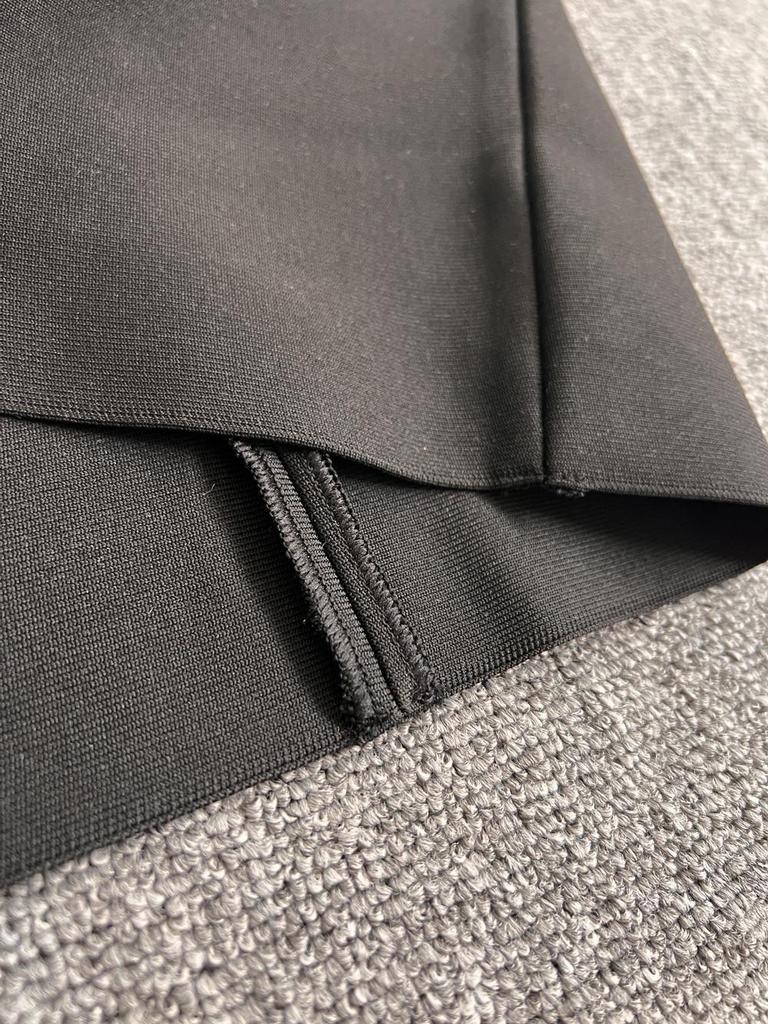 Sexy Black Cutout Bodycon Bandage Dress – Party Evening Gown