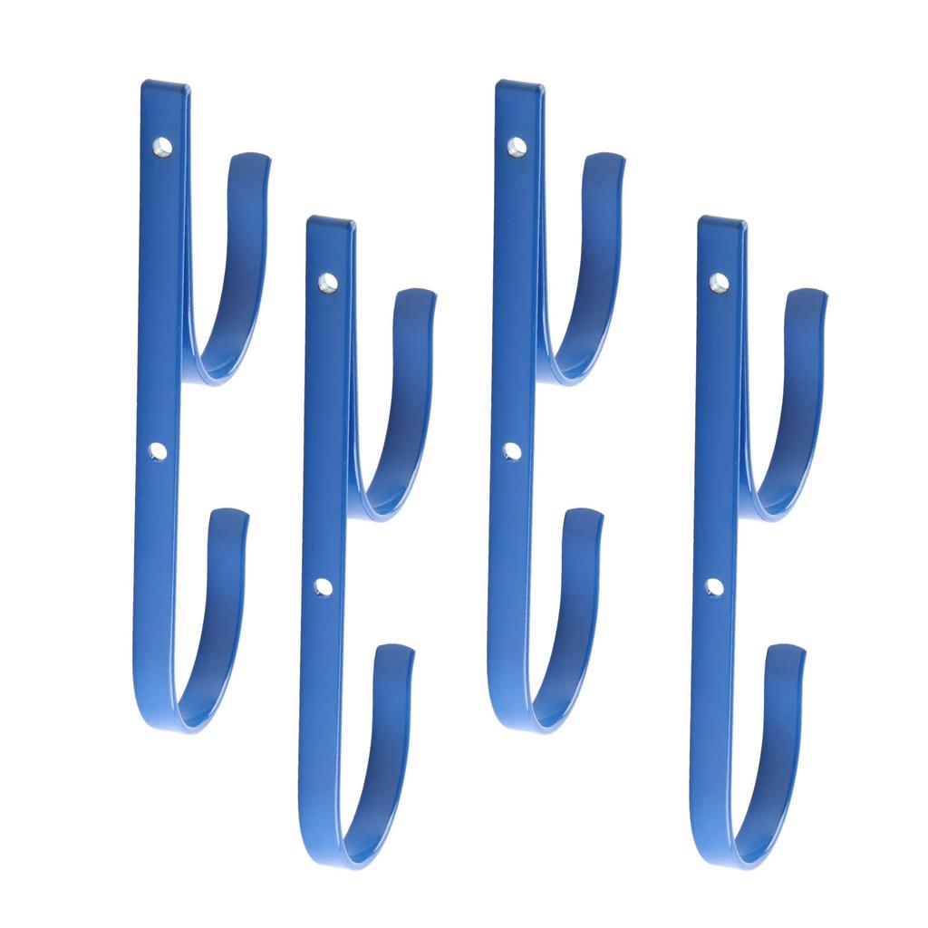 4 Sets Pool Pole Hanger Professional Aluminium Alloy Pool Holder Hook for Poles Brushes Vacuum Hoses Garden Tools