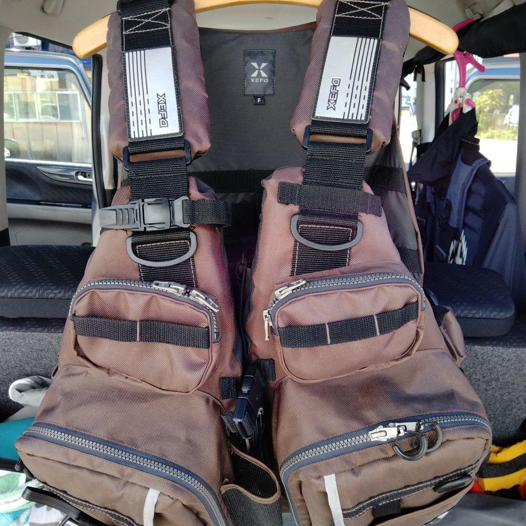 Used floating vest shimano
