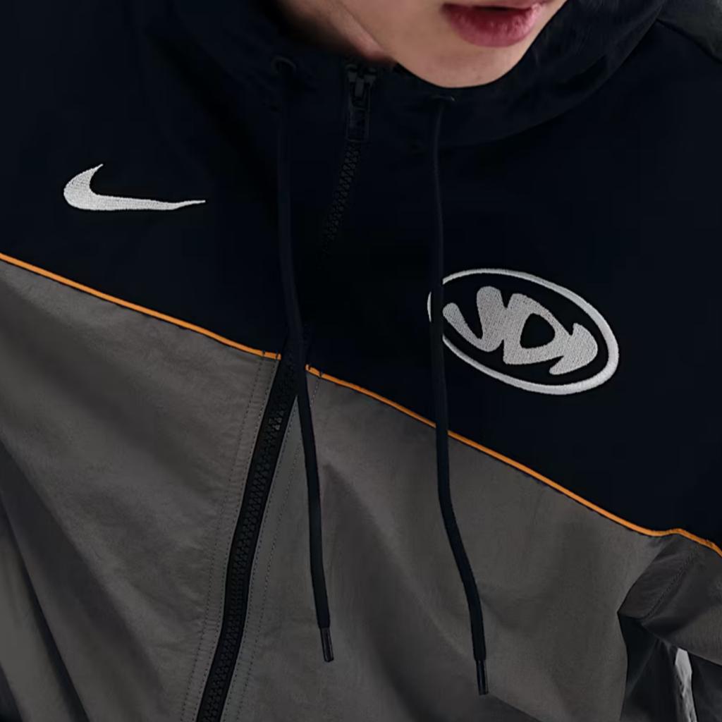 Nike Color Block Loose Fit Zip Up Long Sleeve Jacket Men jackets IH5962-029