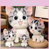 Cartoon Plush Cat Toy Animal Stuffed Birthday Holiday Gift Throw Doll Pillow
