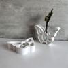 Butterfly Shape Hydroponic Vase Mold Diy Creative Butterfly Hollow Test Tube Flowerpot Concrete Craft Gift Diy Casting Mould