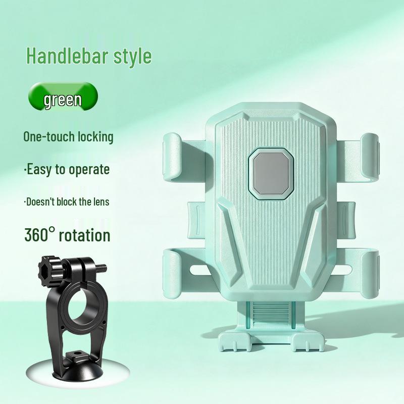 Electric Vehicle & Bike Phone Holder for Navigation - Compatible with Meituan Delivery Bikes, Bicycles, Electric Scooters & More.