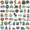 10 30 50 100Pcs Outdoor Travel Camping Graffiti Cartoon Stickers Decals Laptop Motorcycle Scrapbook Waterproof Sticker Kids Toy