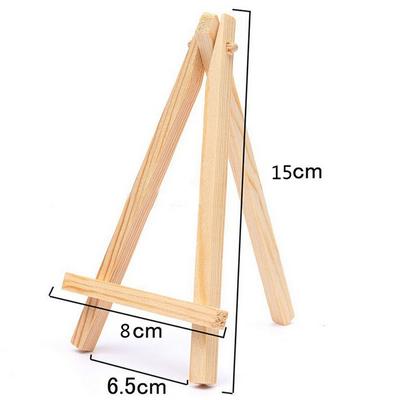 Mini caballete de madera para mesa de café, soporte para Tarjeta De Nombre del lugar de boda