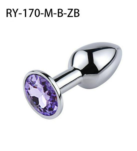 Adult Metal Butt Plug Anal Toy for Flirting & Outdoor Wear
