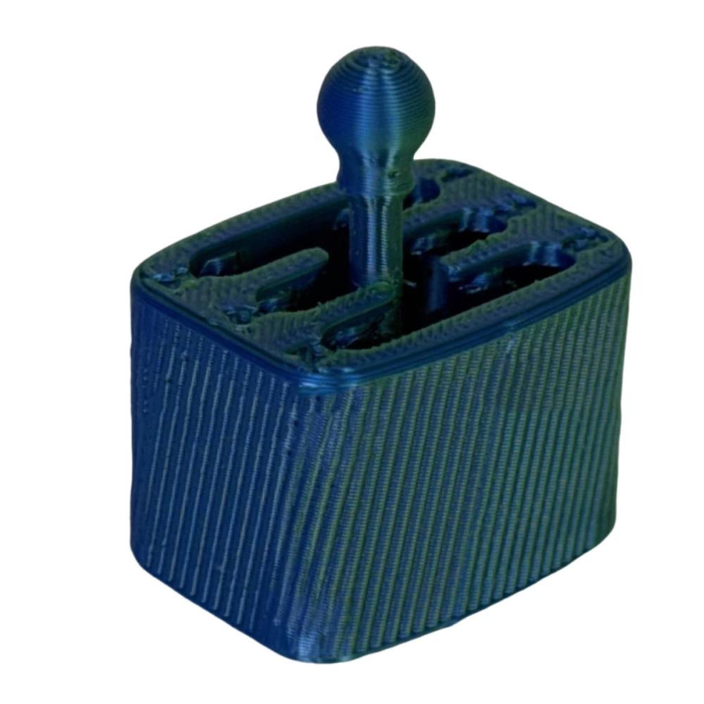 

Creative 3D Printed Gear Shifter Stress Relief Fidget Toy Paddle Shifter Toy Car Lover зелений/синій
